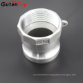 GutenTop 1'' Type A Adapter x NPT Female Camlock Brass Or Aluminum Cam and Groove Hose Fitting